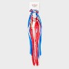 Girls' 6pk 4th of July Faux Hair Clip Set - Cat & Jack™ Blue/White/Red - 2 of 4