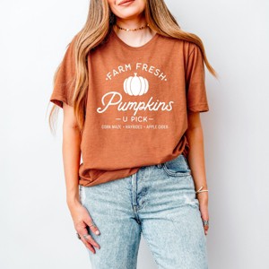 Simply Sage Market Farm Fresh Pumpkins Short Sleeve Tee - 1 of 4