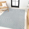 JONATHAN Y Odense High-Low Minimalist Angle Geometric Indoor/Outdoor Area Rug - 3 of 4