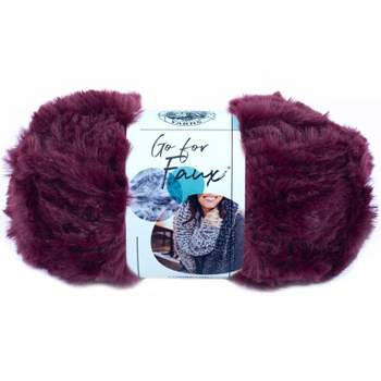 (1 Skein) Lion Brand Yarn Go for Faux Thick & Quick Bulky, Tiger