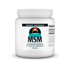 MSM Powder by Source Naturals, Inc.  -  1000 gm Powder - 1 of 3