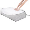 Unique Bargains Bedroom Closet Foldable Clothes Storage Bags with Handles 1 Pc - 4 of 4