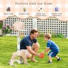 Safstar 3 in 1 Kids Basketball Hoop w/ Basketball Soccer & Golf Game Adjustable Height - 4 of 4