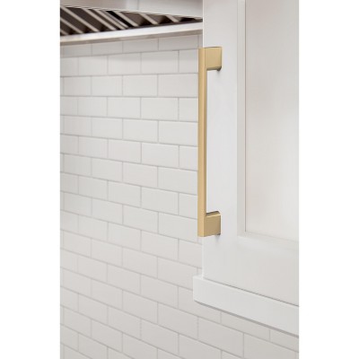 Champagne Bronze 6-5/16" Modern Cabinet Pulls with Mounting Hardware