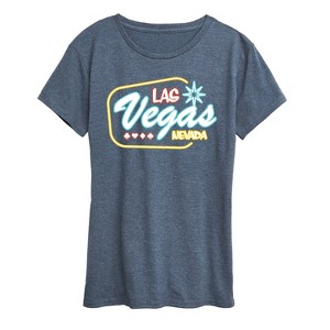 Women's - Instant Message - Las Vegas -Women's Short Sleeve Graphic T-Shirt Short Sleeve Graphic T-Shirt - 1 of 4