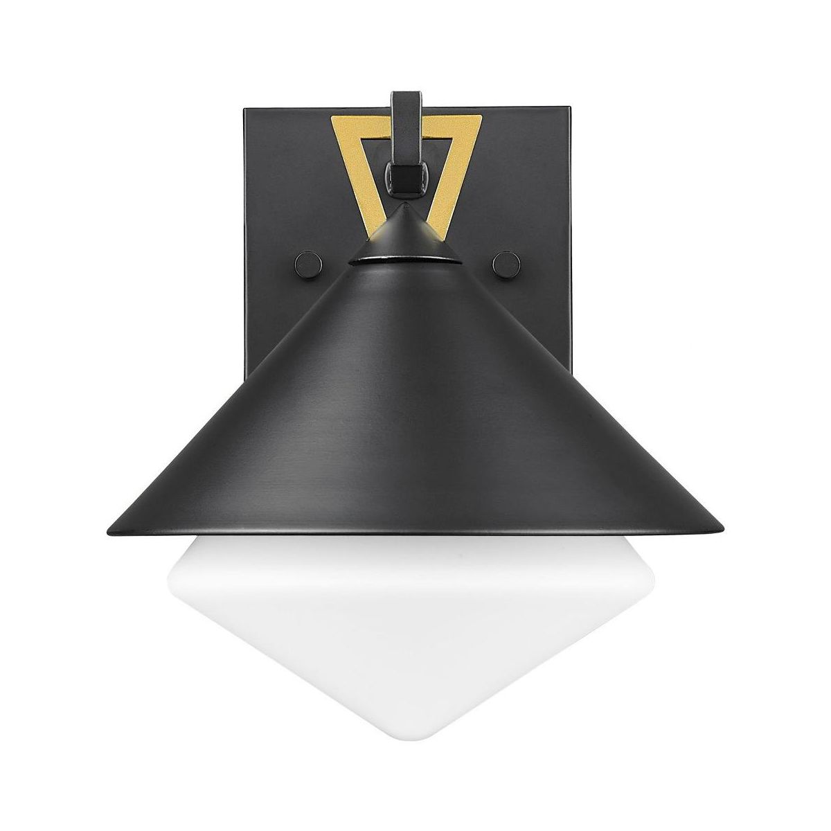 Acclaim Lighting Edmore 1 - Light Wall Light in Matte Black/Gold - thumbnail 2