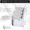 Advanced Organizing Systems - SlantFile-16 Open Roll File Storage Box - Corrugated 26x16.5x16.5 With 16 Compartments - 4 of 4