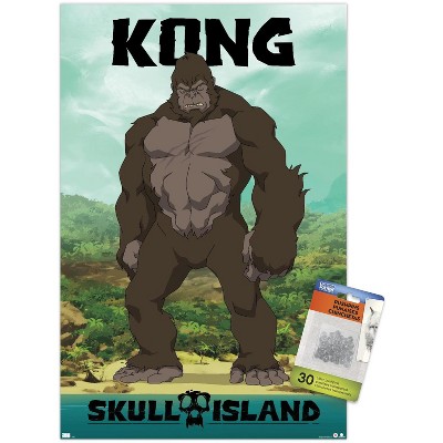 Trends International Skull Island - Kong Unframed Wall Poster Prints