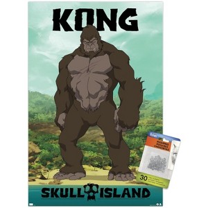 Trends International Skull Island - Kong Unframed Wall Poster Prints - 1 of 4