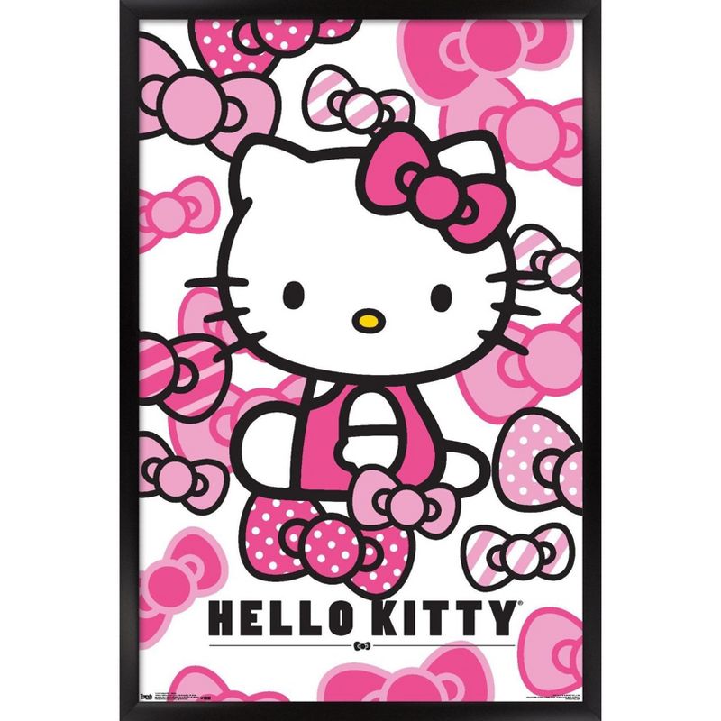 Trends International Hello Kitty - Bows Framed Wall Poster Prints, 1 of 7