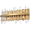 Elegant Lighting Serena 24 inch crystal bath sconce in satin gold - 3 of 4