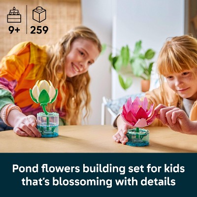 Детские конструкторы LEGO Botanicals Water Lilies Building Toy 11511 — фото 2