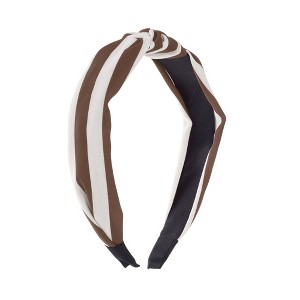 Unique Bargains Grace Stripe Pattern Headbands1 Pc - 1 of 4