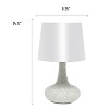 Creekwood Home 14.17" Patchwork Crystal Glass Table Lamp - 3 of 4