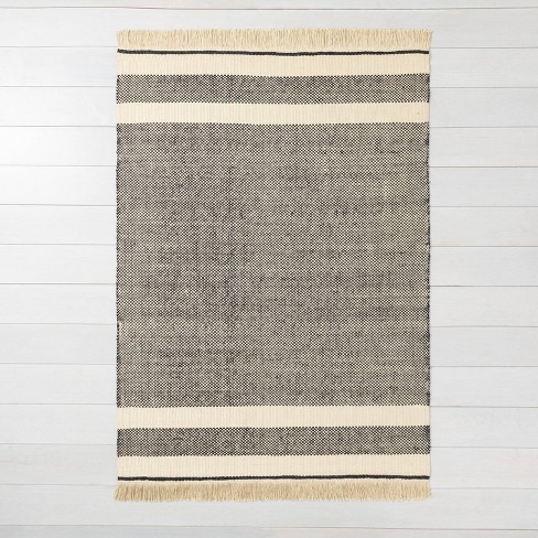 5 X 7 jute area rug with fringes for living room, 3' X 4' jute rug for  bedroom