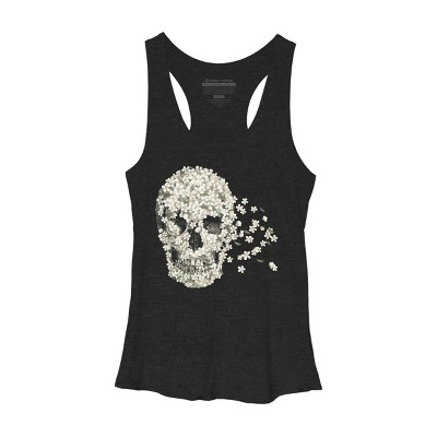Women's Design By Humans A Beautiful Death By igo2cairo Racerback Tank Top