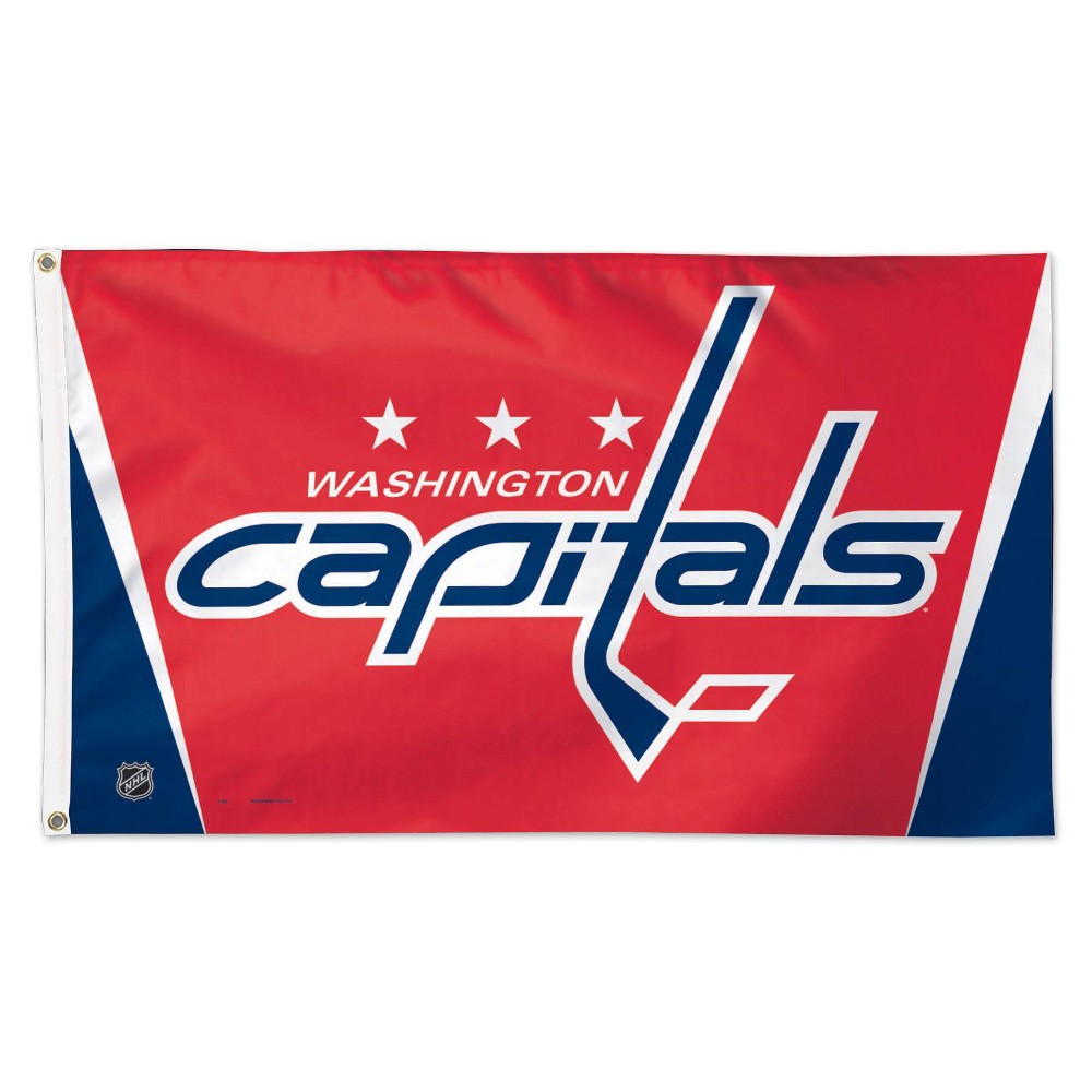 Photos - Other Decoration 3' x 5' NHL Washington Capitals Deluxe Flag