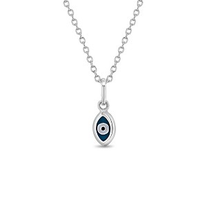 Girls' Evil Eye Protection Sterling Silver Necklace - In Season Jewelry - 1 of 3
