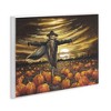 Stupell Industries Scarecrow in Pumpkin Field Wall Plaque Art - 2 of 4