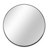 CAVINAS 39 Inch Round Vanity Mirror, Metal Framed Bathroom Mirror with Shatterproof Film and Reinforced Hooks for Bathroom, Bedroom - 4 of 4