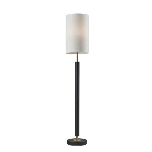 Hollywood Floor Lamp Black Brass, Mainstays 71 Floor Lamp Silver