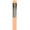 Home Mart Goods Brushed Nickle Thistle Metal Shower Curtain Tension Rod Rust Resistant Non-Slip - 42"-72" - 3 of 3