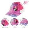 JoJo Siwa Little Girl’s Baseball Hat for Ages 4-7- White - 4 of 4