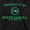 University of North Dakota Official Circle Logo Adult Pull-Over Hoodie - 2 of 4