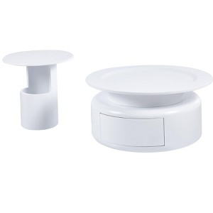 NicBex Modern Round Coffee Table Set of 2 with Storage Drawer for Living Room and Bedroom - 1 of 4