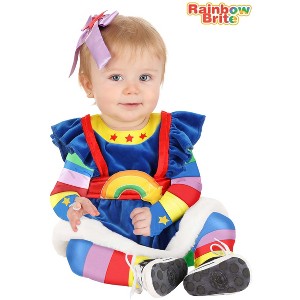 HalloweenCostumes.com Infant Rainbow Brite Halloween Costume | Baby Girl Costumes - 1 of 4