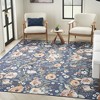 Nourison Washables Floral Indoor Non-Skid Area Rug - 2 of 4