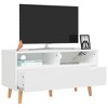 vidaXL TV Stand White 35.4 in.x15.7 in.x19.1 in. Engineered Wood - 3 of 4
