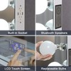 VANITII Hollywood Vanity Makeup Mirror 32''×26'' Bluetooth With 14 LED Bulbs Wall Amount USB Charging Touch Sensor Light Adjustable White - 3 of 4