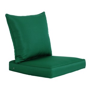 ARTPLAN Indoor/Outdoor All Weather Chair Cushions Set Deep Seat Back Pillows Outdoor Cushions for Patio Furniture - 1 of 4