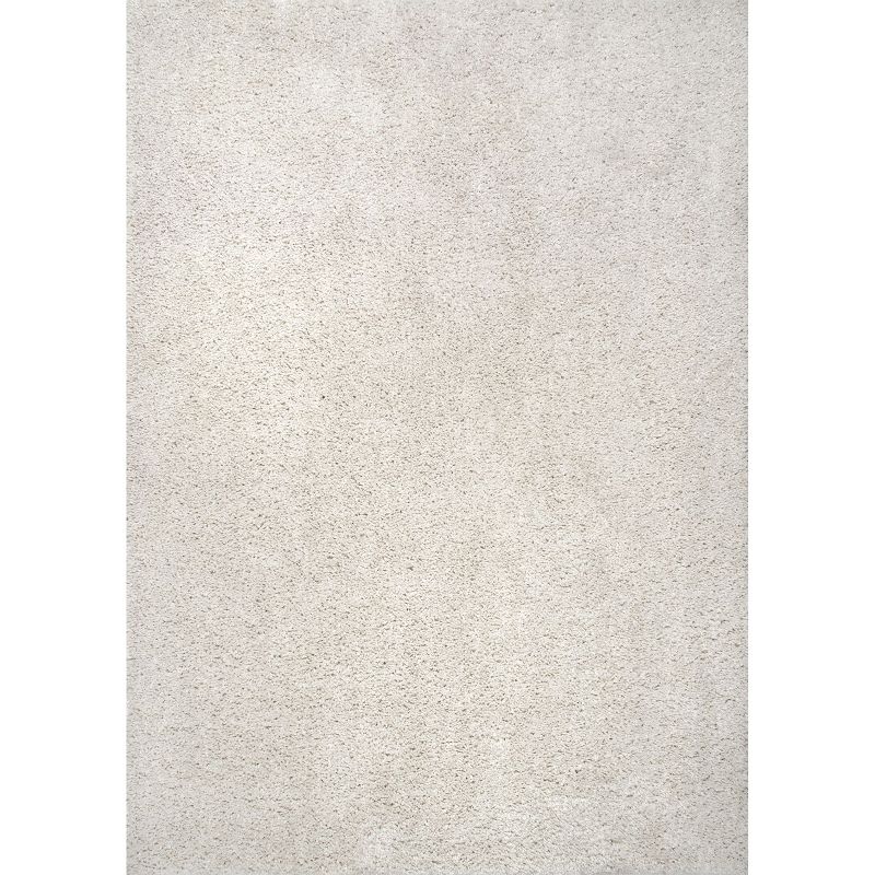 nuLOOM Clare Solid Shag Area Rug, 1 of 11