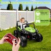 12V Kids Ride On UTV Truck Car w/Parent Remote Control, 2 Spring Suspension - 4 of 4