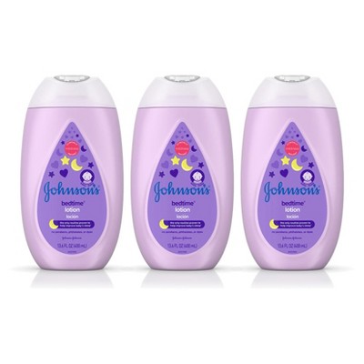 Johnson&#39;s Moisturizing Bedtime Baby Body Lotion with Coconut Oil  &#38; Natural Calm Aromas -13.6oz_1