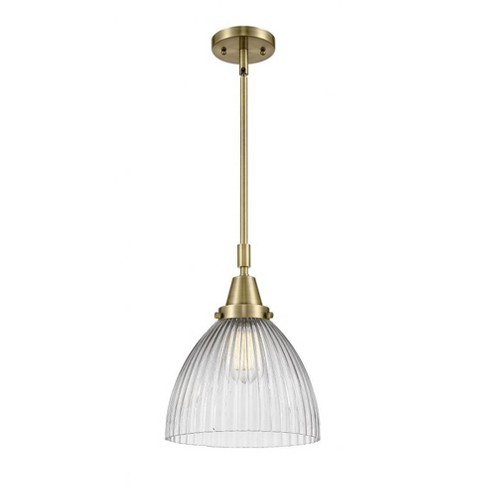 Innovations Lighting Seneca Falls 1 - Light Pendant in  Antique Brass - image 1 of 1