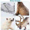 12-Piece Large Polar Animal Figurines Set, 4-7 Inch Arctic Toys with Polar Bear, Caribou & Whale for Play and Cake Decor - 2 of 4