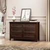 NicBex Solid Wood Spray Paint Drawer Dresser for Bedroom,Classical Drawer with Retro Round Handle,Dressers for Dining Room, Living Room,Kitchen Corridor - 2 of 4