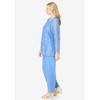 Woman Within 3-Piece Lace Jacket/Tank/Pant Set - 4 of 4