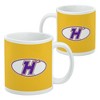 Hunter College Secondary Logo Ceramic Coffee Mug Novelty Gift Mugs for Coffee Tea and Hot Drinks 11oz White - 2 of 4