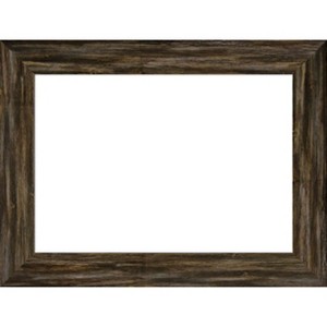 Amanti Art Fencepost Brown Narrow Framed Dry Erase Magnetic Board - 1 of 4