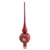Sbk Gifts Holiday 13.0 Inch Cranberry Elegance Tree Topper Christmas Finial Thanksgiving Tree Toppers - 3 of 3