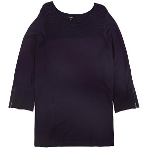 Alfani Womens Ribbed Tunic Sweater - 1 of 1