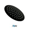 KubeBath Aqua Rondo Matte Black Shower Set w/ 8Inch Rain Shower - 4 of 4