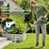 SUGIFT 21V Cordless Weed Wacker Electric String Trimmer & Edger - 2 of 4