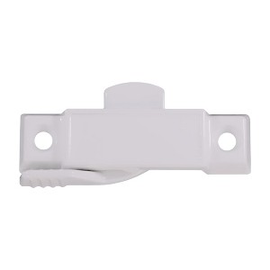 Brixwell 50-603W Sash Lock Without Keeper Type White Finish - 1 of 4