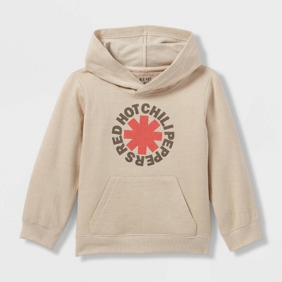 Toddler Boys' Red Hot Chili Peppers Hooded Sweatshirt - Beige