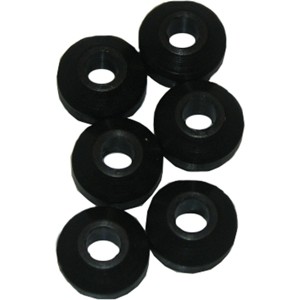 Lasco  1/2 In. Black Beveled Bibb Faucet Washer (6 Ct.) 02-1071 - 1 of 2